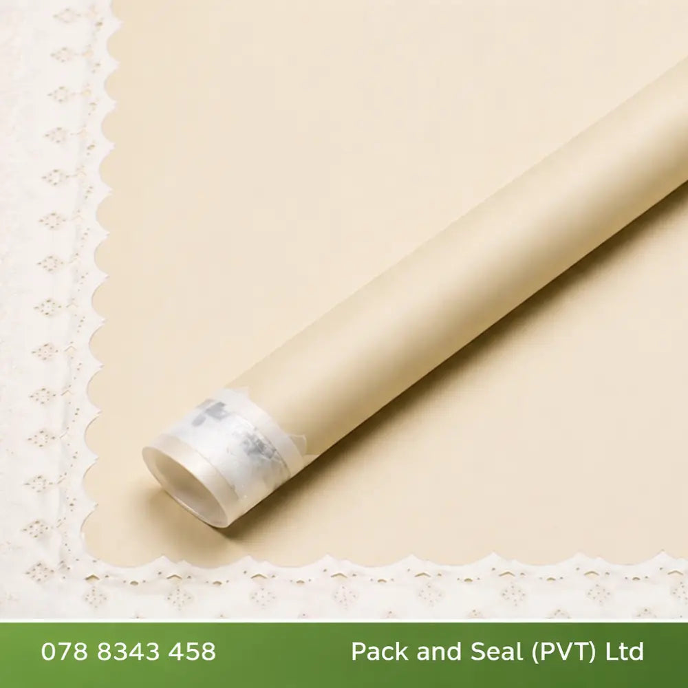 White Lace Border Flower Wrapping