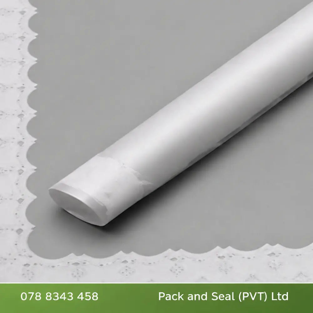 White Lace Border Flower Wrapping