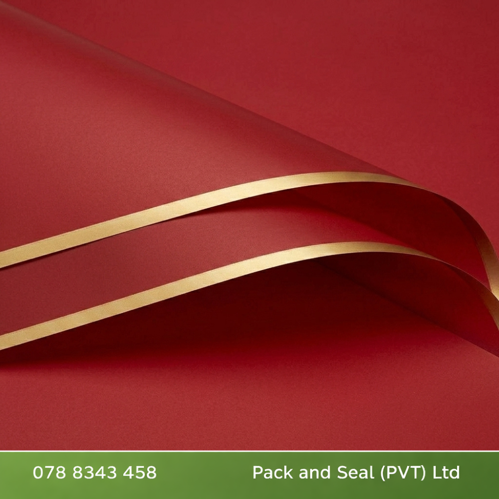 Gold Edge Flower Wrapping