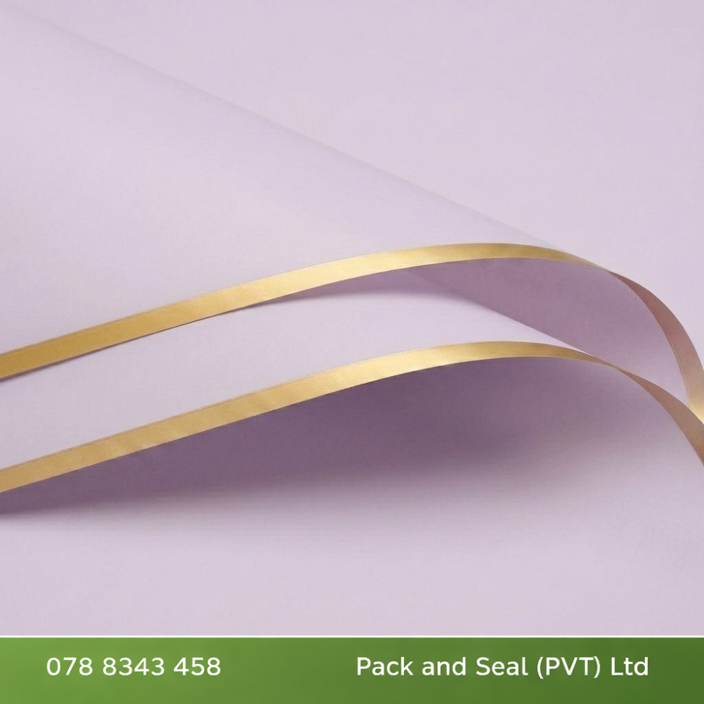 Gold Edge Flower Wrapping