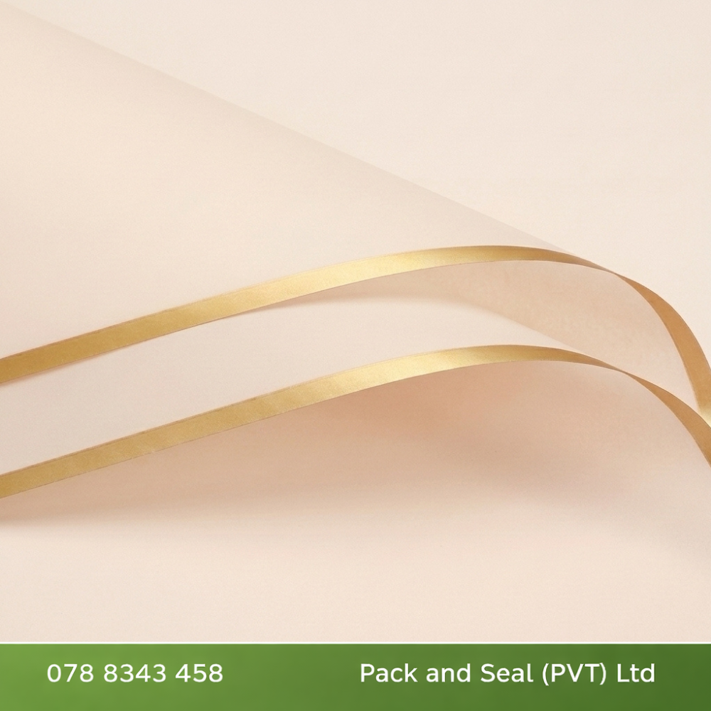 Gold Edge Flower Wrapping