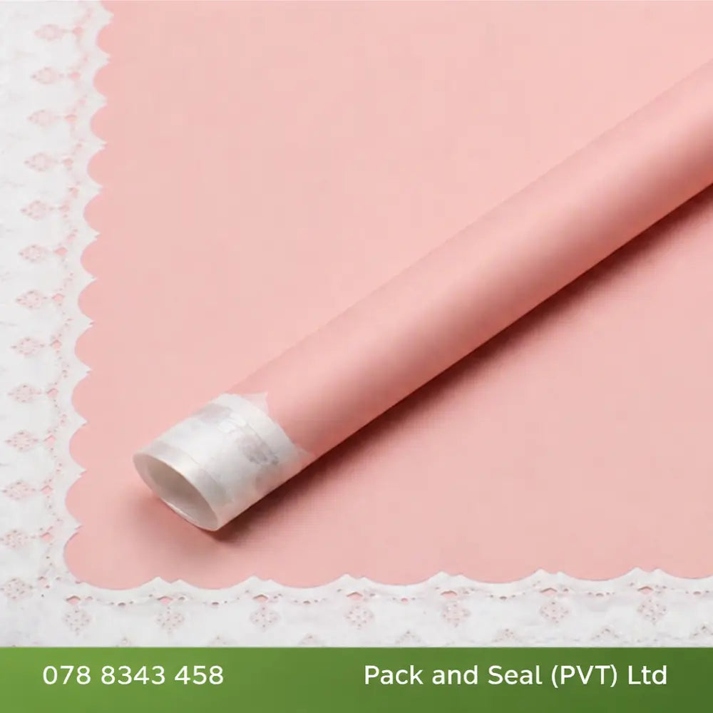 White Lace Border Flower Wrapping