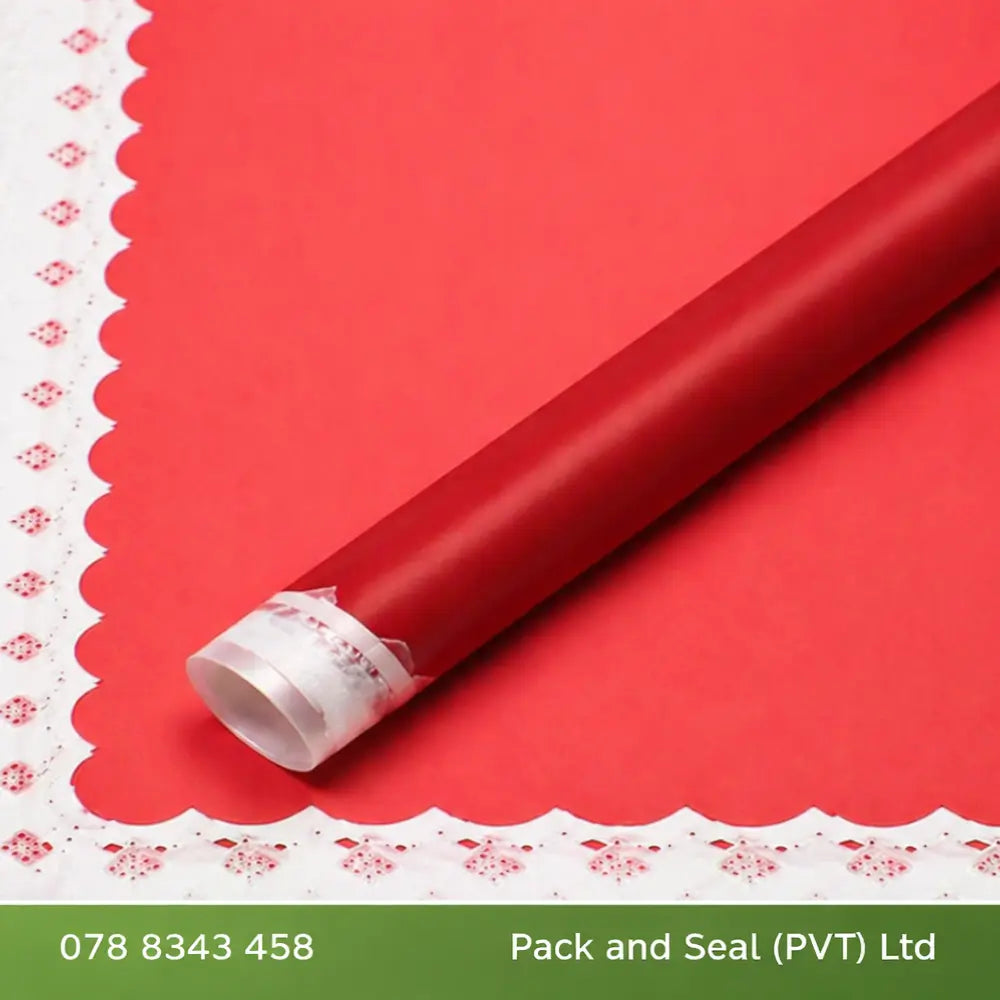 White Lace Border Flower Wrapping