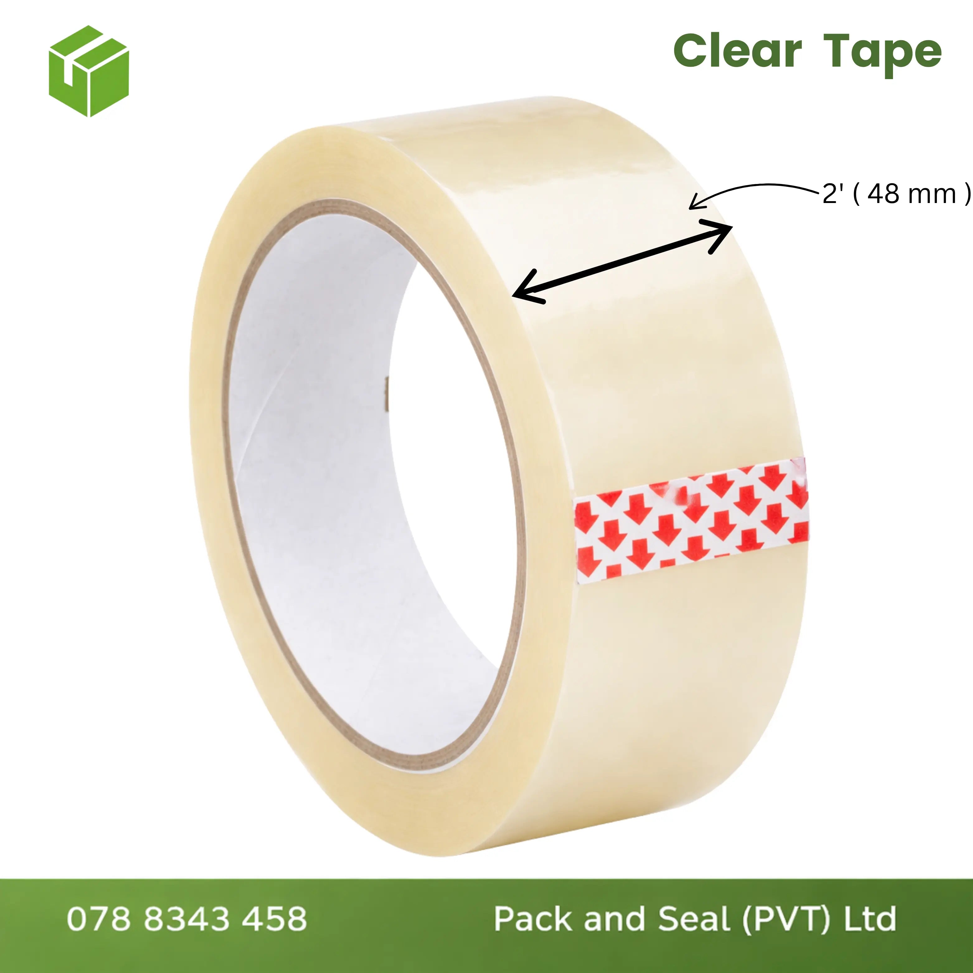 Clear Tape - 2 Inch x 100m