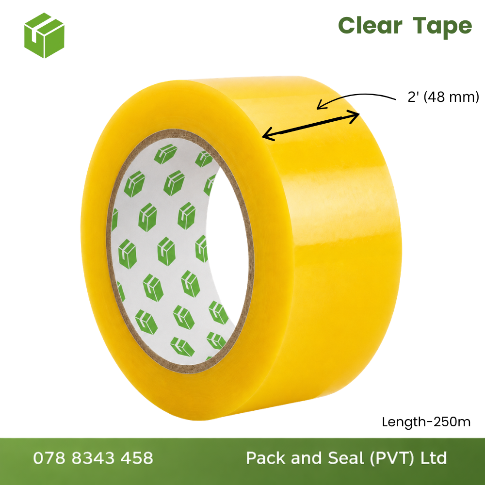 Clear Tape - 2 Inch x 250m