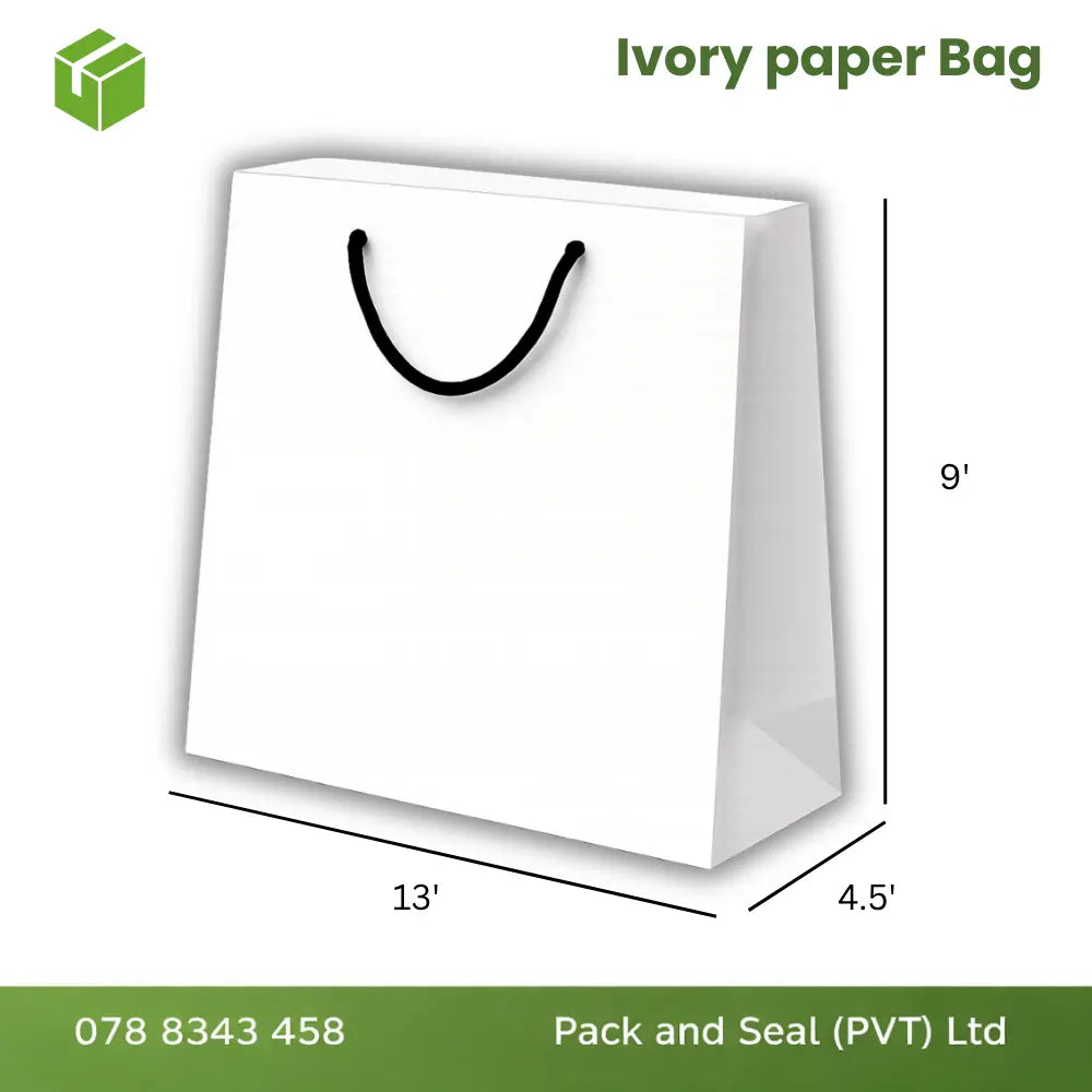 Ivory Paper Bags