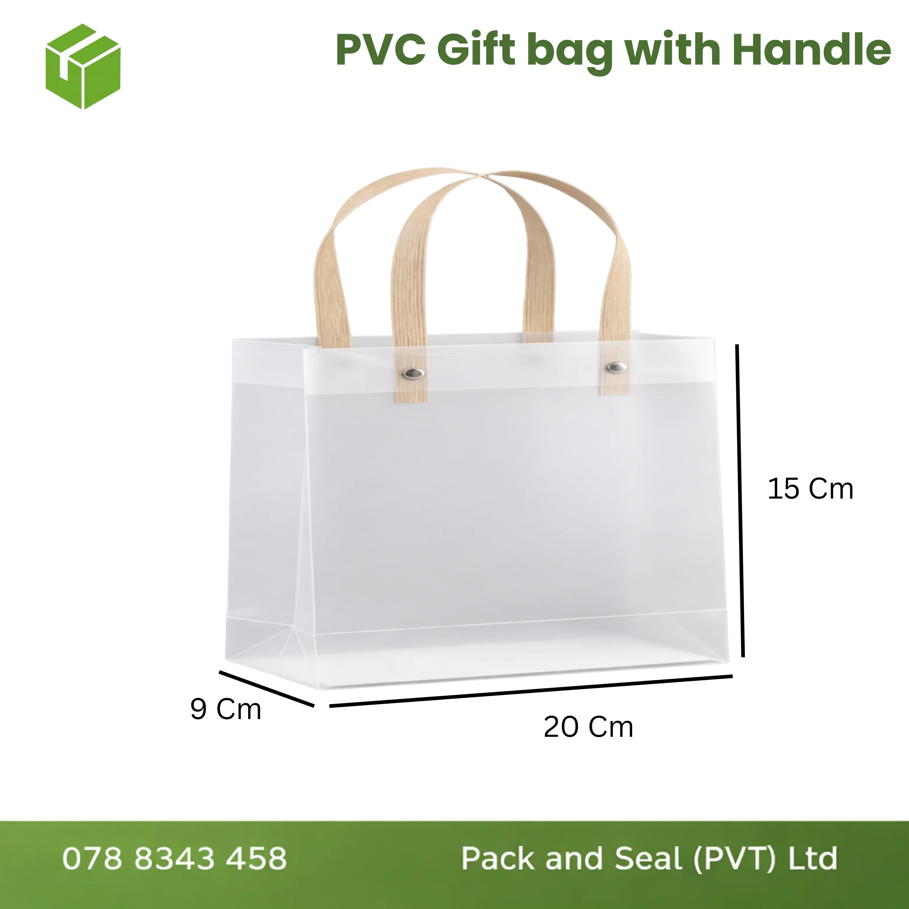 PVC Gift Bag with Handle