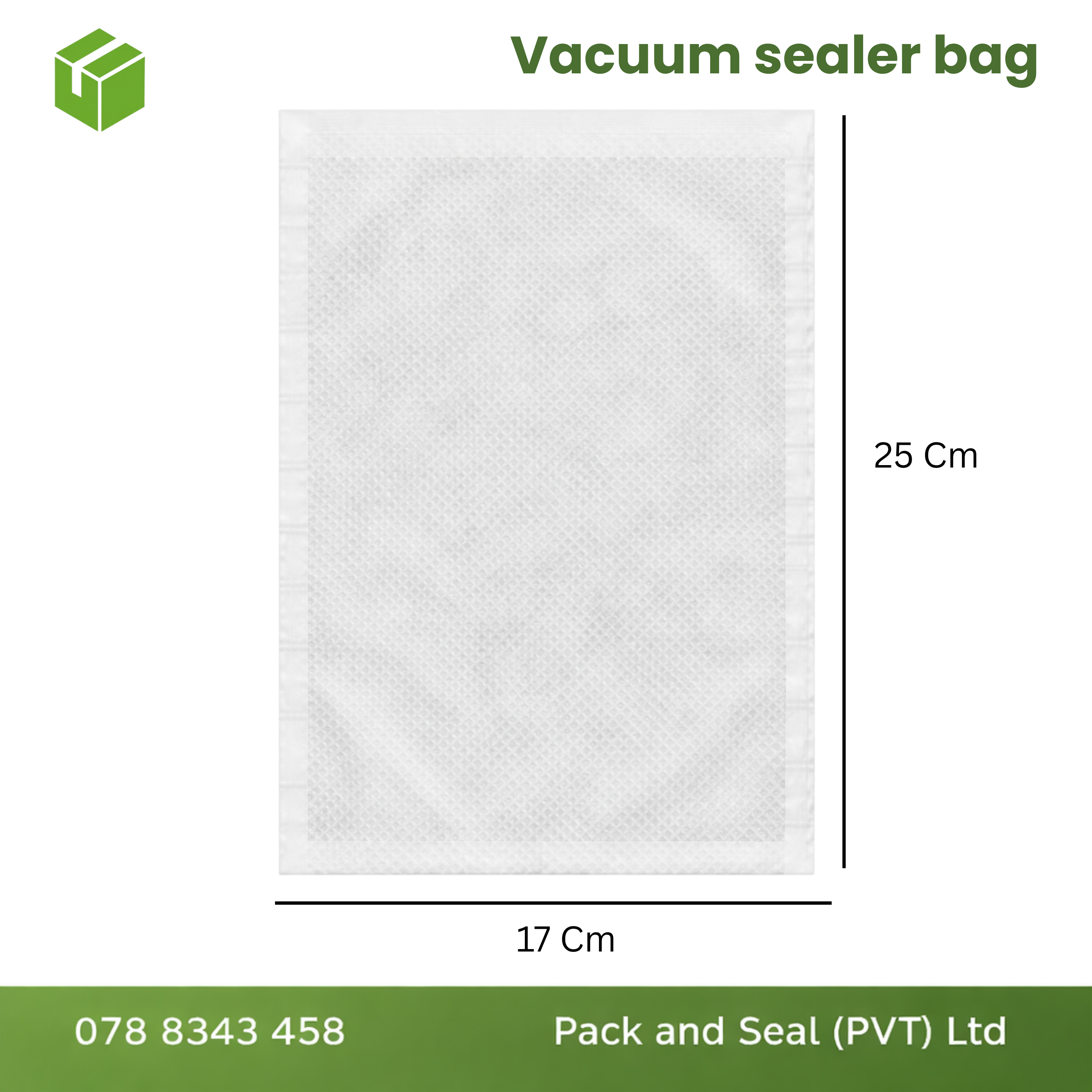 Vacuum Bags 100 Pcs PKT