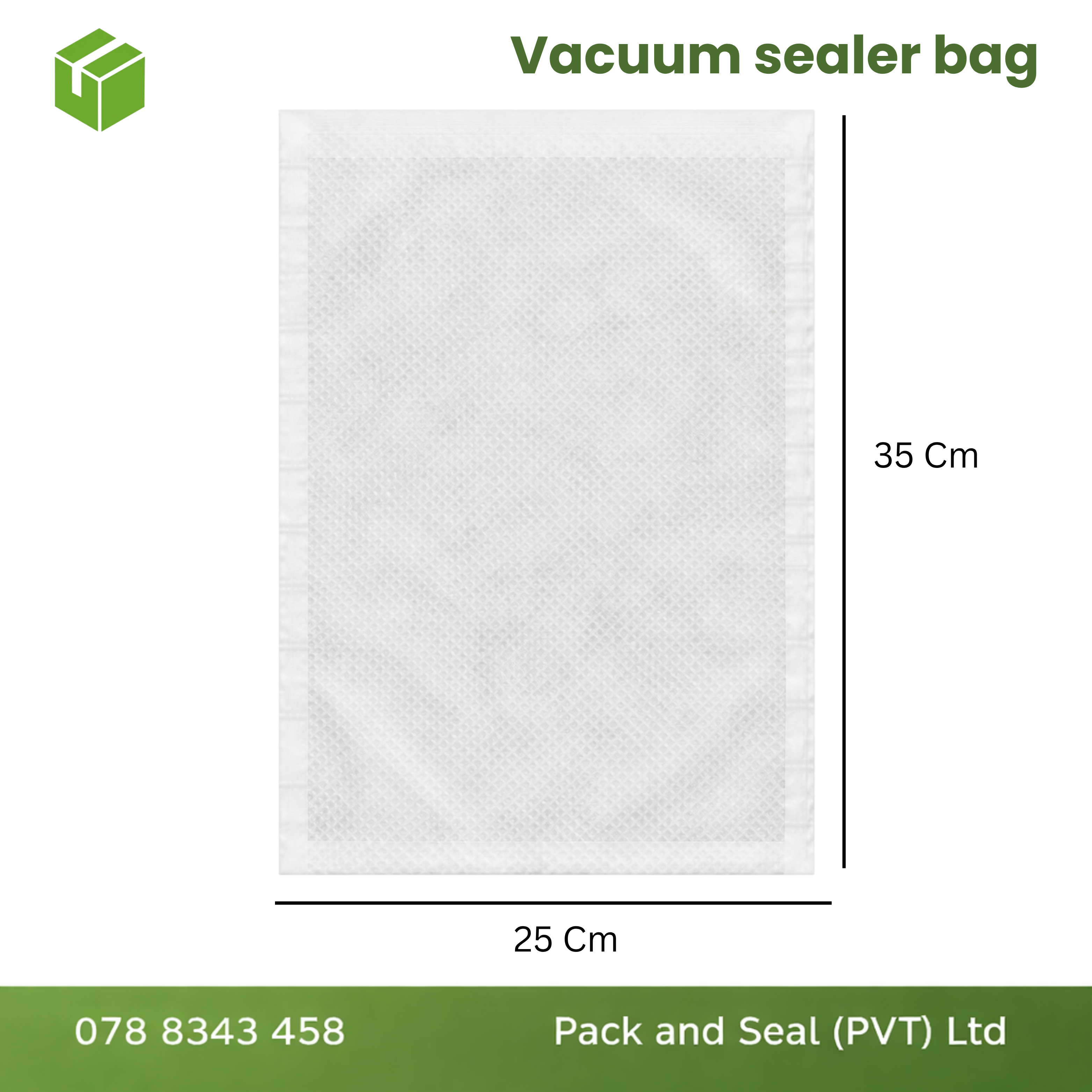Vacuum Bags 100 Pcs PKT